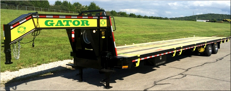 EQUIPMENT TRAILER - TANDEM DUAL GOOSENECK TRAILER FOR SALE  Anderson County, Tennessee